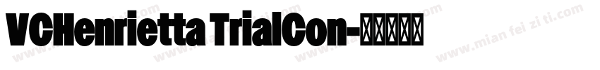 VCHenrietta TrialCon字体转换